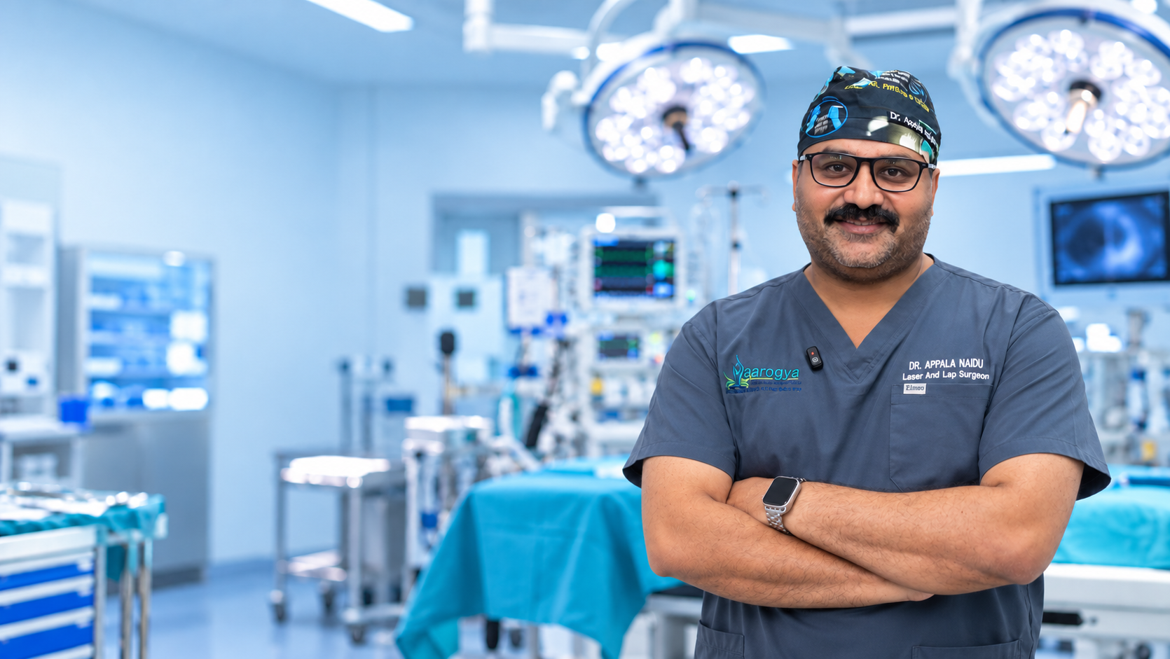 Dr. Appalanaidu in Modern Operating Theater